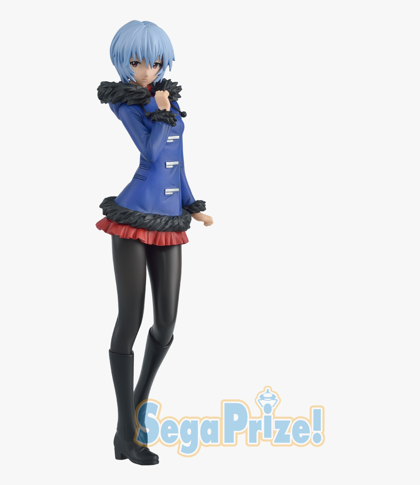 Neon Genesis Evangelion Premium Coat 17cm Figure Rei - Rei Ayanami Coat Figure, HD Png Download, Free Download