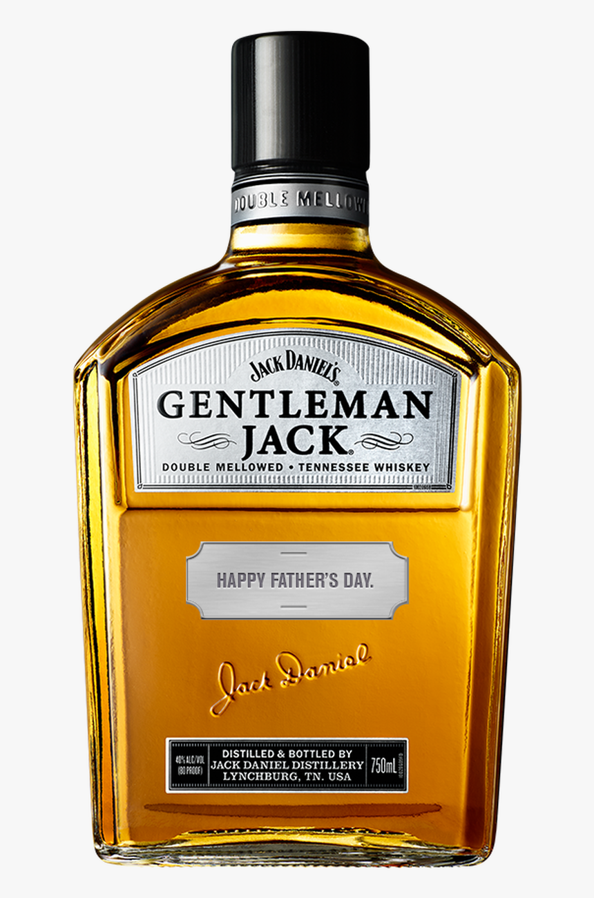 Gentleman Jack Personalised Bottle - Gentleman Jack Whiskey, HD Png Download, Free Download