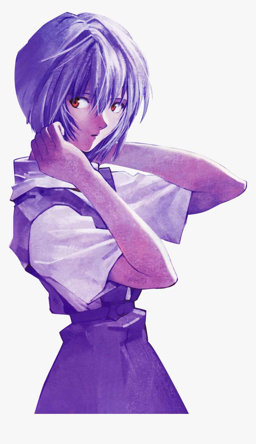 Transparent Rei Ayanami For Your Blog - Der Mond Neon Genesis Evangelion, HD Png Download, Free Download