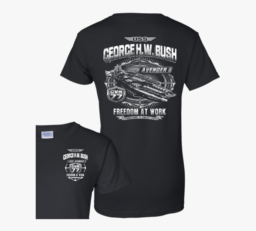 Uss George H - Uss George Washington T Shirt, HD Png Download, Free Download