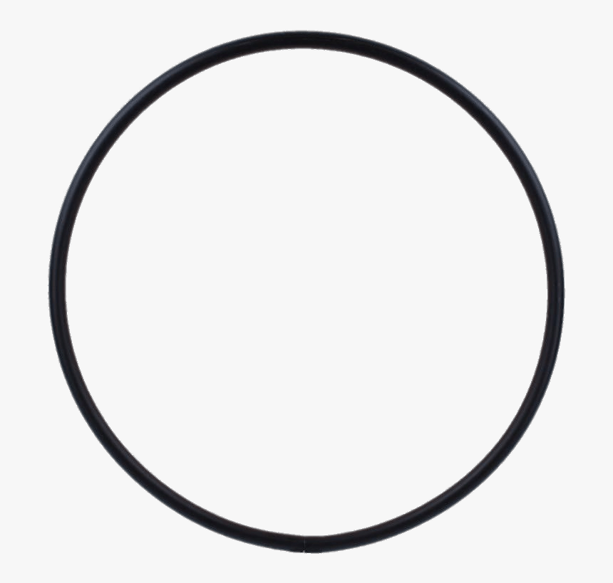 Black Hula Hoop - Circle, HD Png Download, Free Download