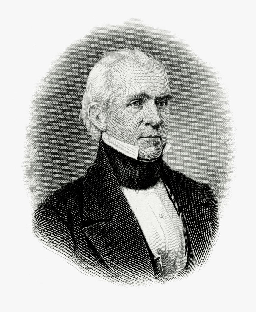 President James Knox Polk - President James Polk, HD Png Download, Free Download