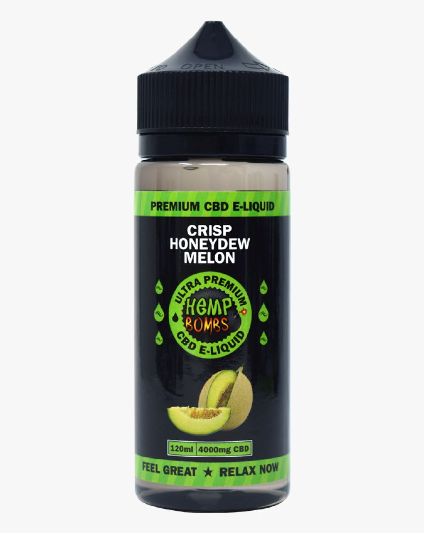 Crisp Honeydew Melon By Hemp Bombs Cbd - Cbd Liquid 4000 Mg, HD Png Download, Free Download