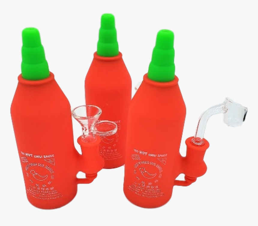 6 - - Silicone Sriracha Bong, HD Png Download, Free Download