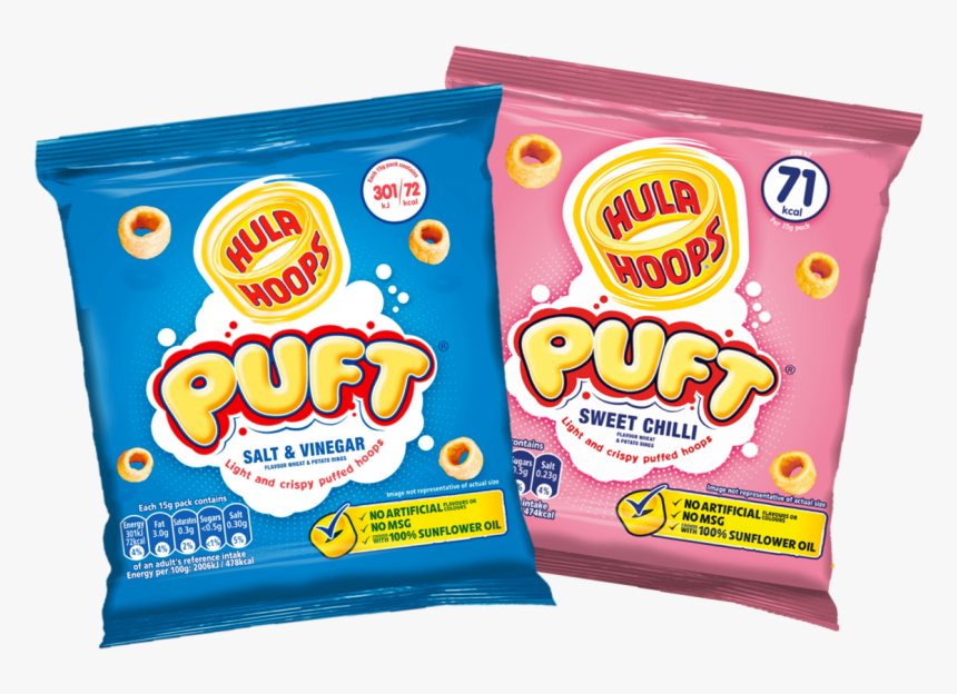 Puft Hula Hoops - Hula Hoops Puft Sweet Chilli, HD Png Download, Free Download