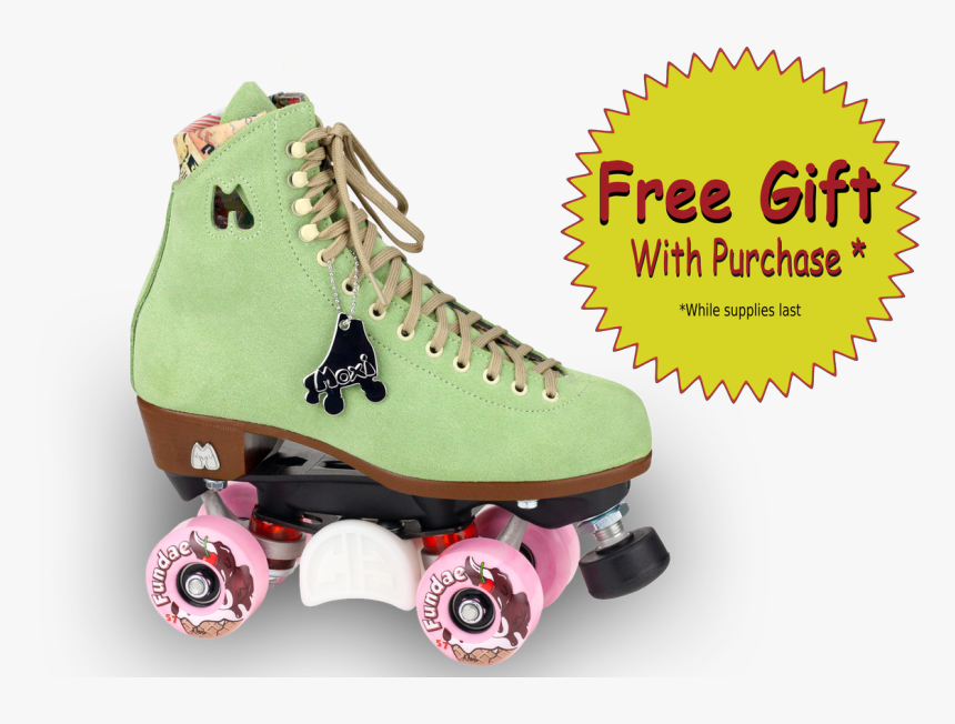 Moxi Ramp Roller Skates - Moxi Suede Roller Skates, HD Png Download, Free Download