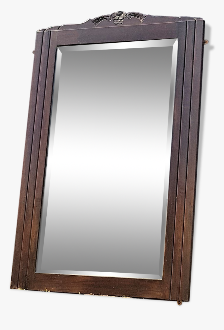 Mirror Frame Wood Dark Art Deco 130x82cm - Wood, HD Png Download, Free Download