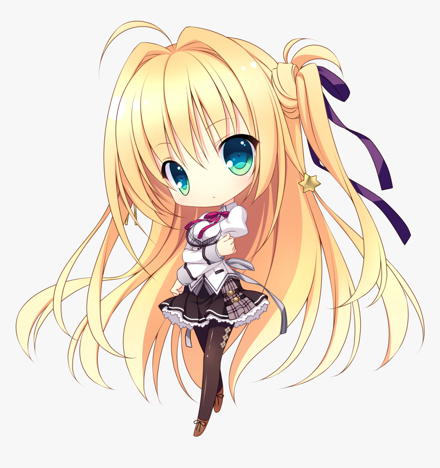 Dessin De Fille Chibi Kawaii Hd Png Download Kindpng