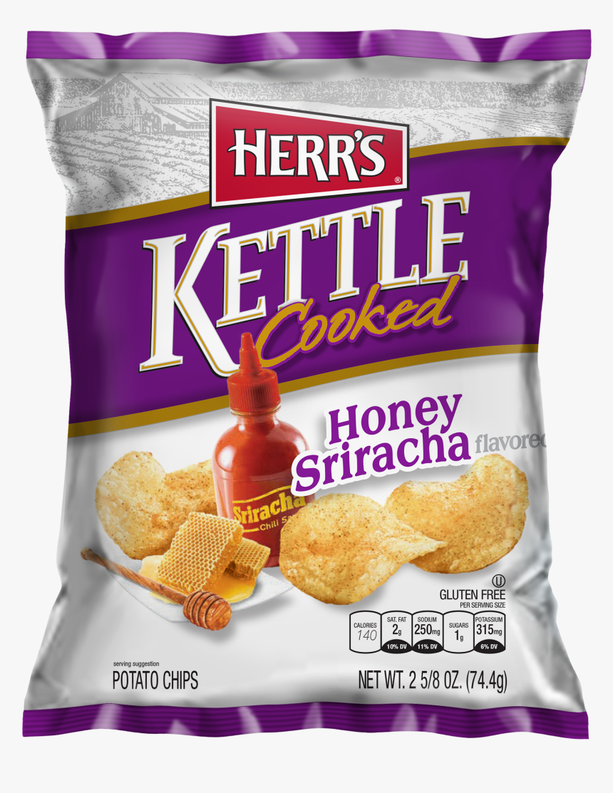 Herr's Kettle Cooked Salt And Vinegar Chips, HD Png Download, Free Download