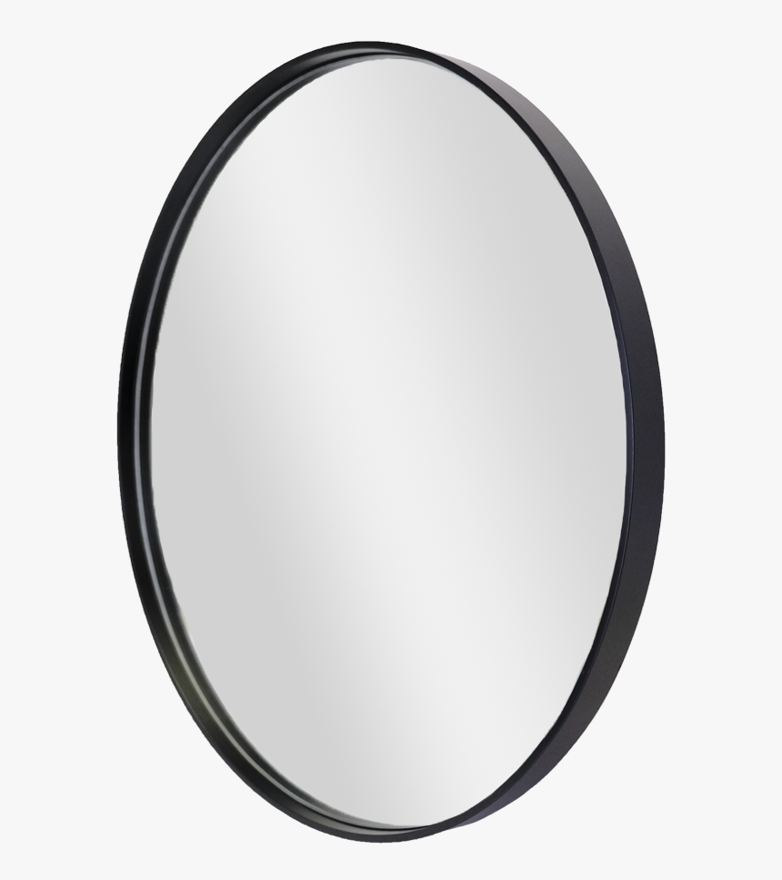 Black Round Mirror, HD Png Download, Free Download