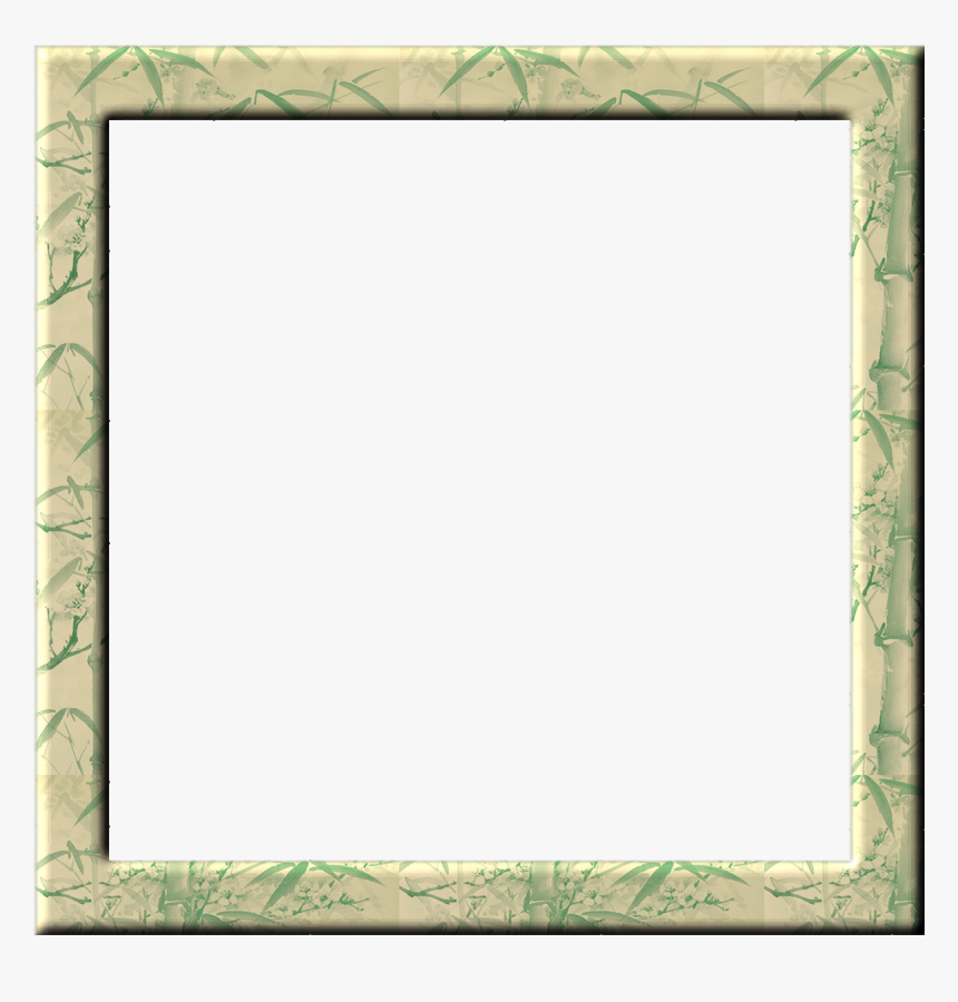 Bamboo Frame Png - Picture Frame, Transparent Png, Free Download