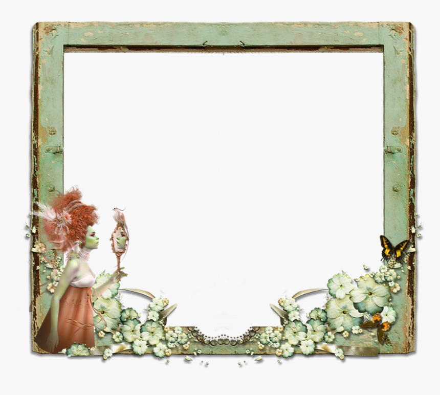 Fantasy Border Png Jpg Free Stock - Frame Png Fantasy, Transparent Png, Free Download