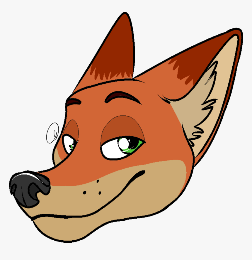 Nick Wilde Headshot - Cartoon, HD Png Download, Free Download