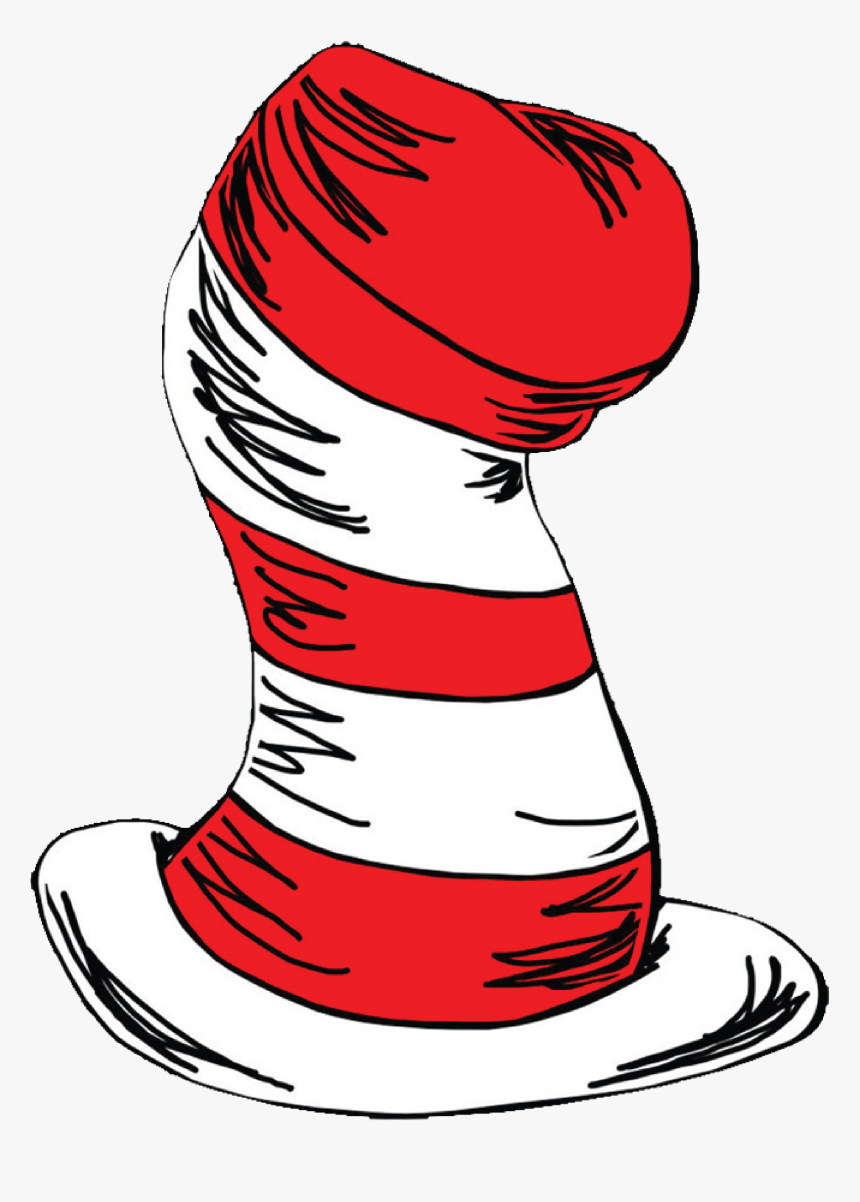 Dr Seuss Hat Png - Cat In The Hat Hat Png, Transparent Png, Free Download