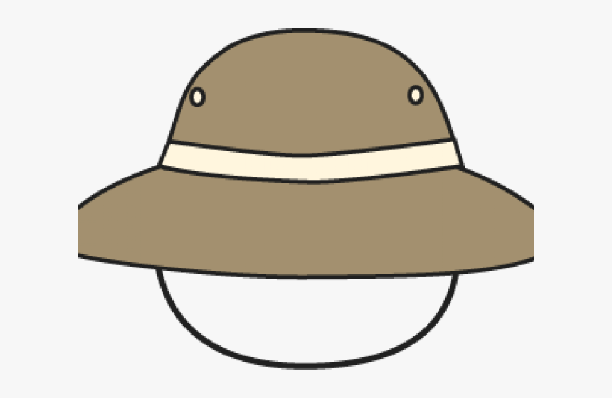 Cartoon Sun Hat - Safari Clipart, HD Png Download, Free Download