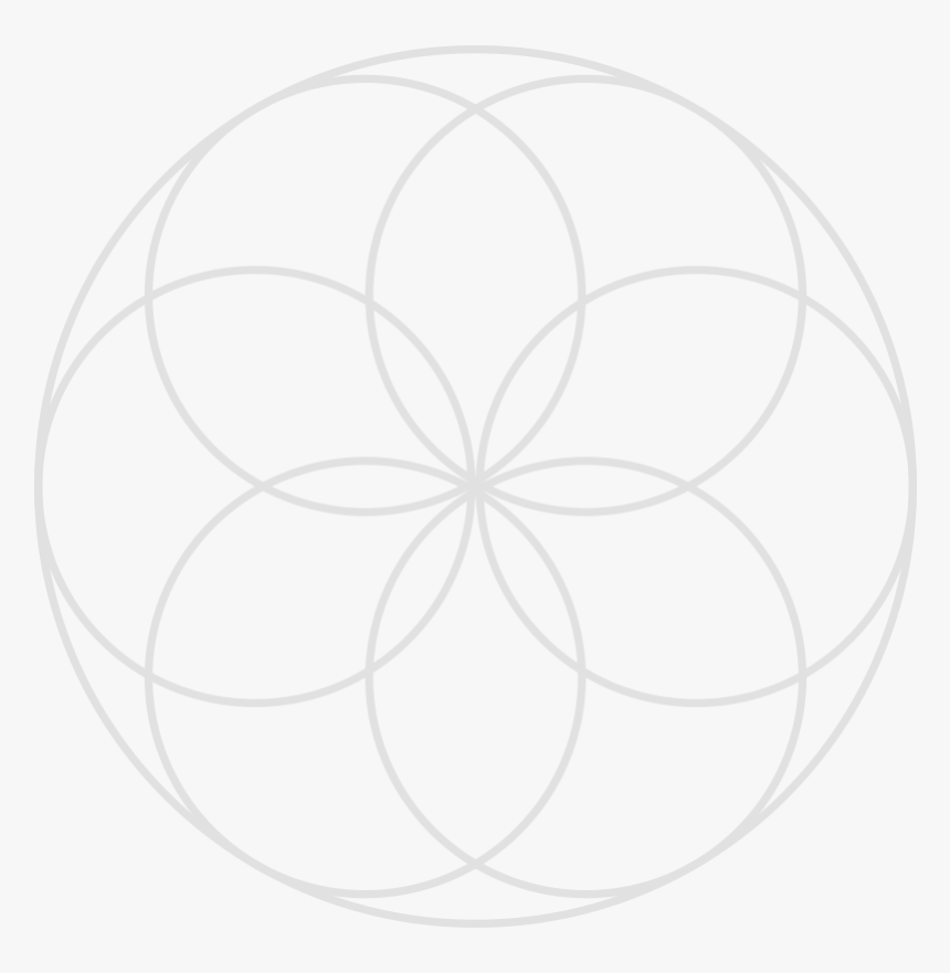 Geometric Png Tumblr - Sacred Geometry White Png, Transparent Png, Free Download
