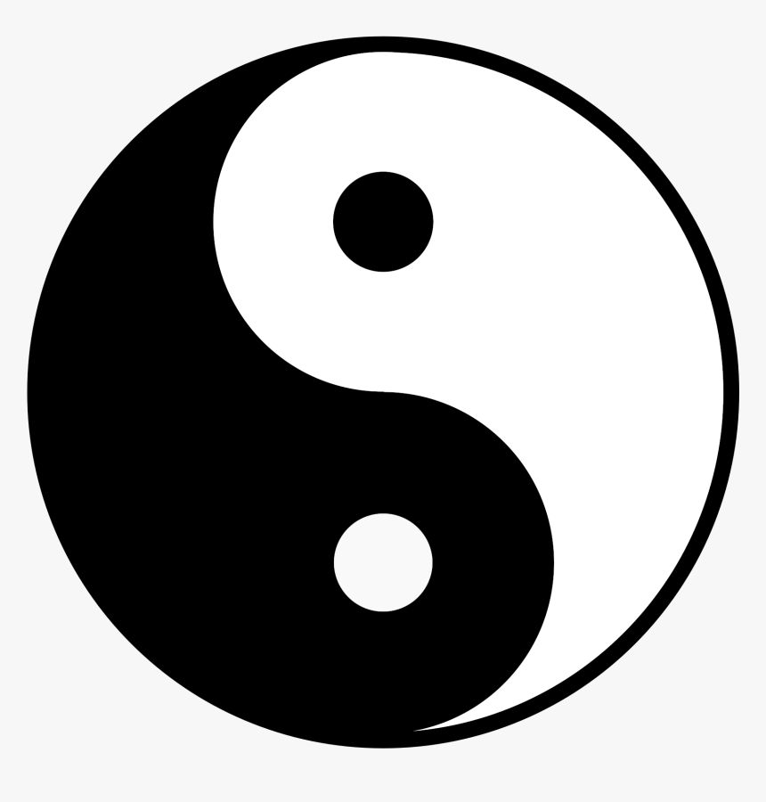 Symbol Yin And Yang - Yin And Yang Transparent, HD Png Download, Free Download