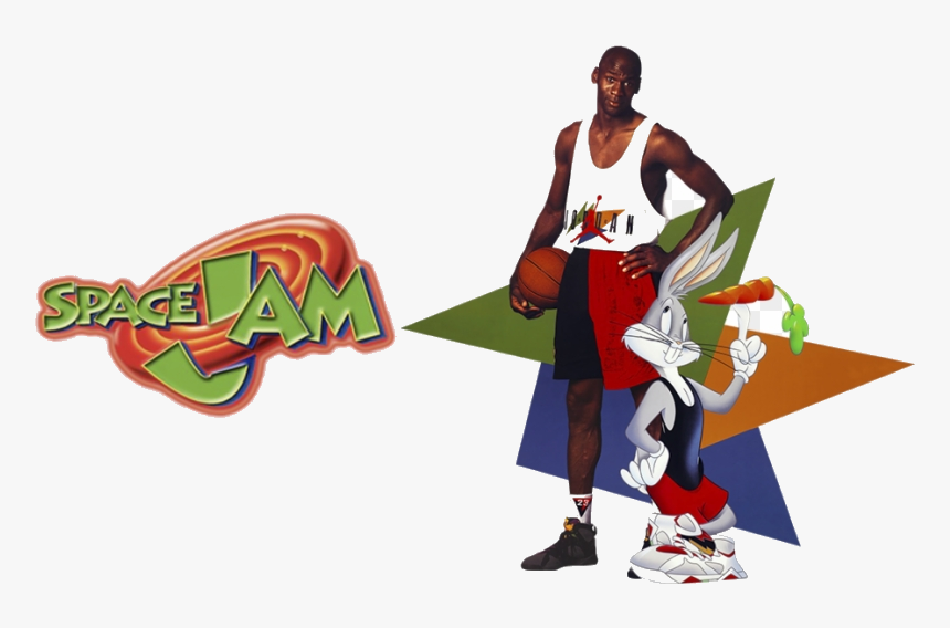 Space Jam Clip Art Library Stock Bugs Drawing Hd Transparent - Jordan 7 Hare Bugs Bunny, HD Png Download, Free Download