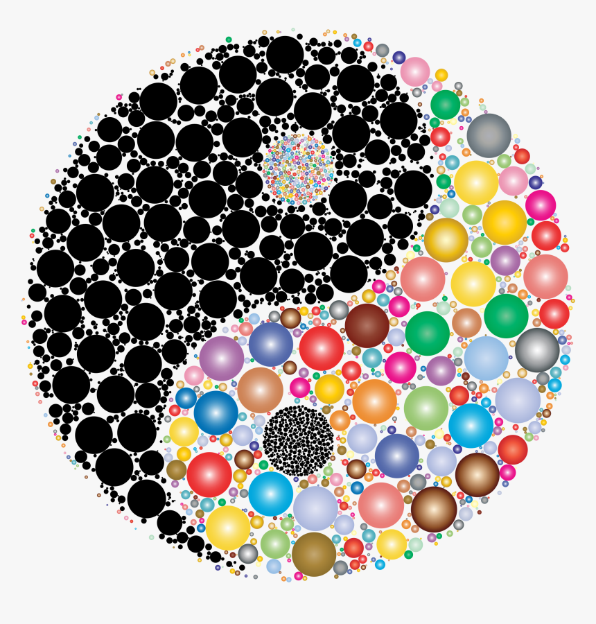 Art,circle,yin And Yang - Abstract Yin Yang Tattoo, HD Png Download, Free Download