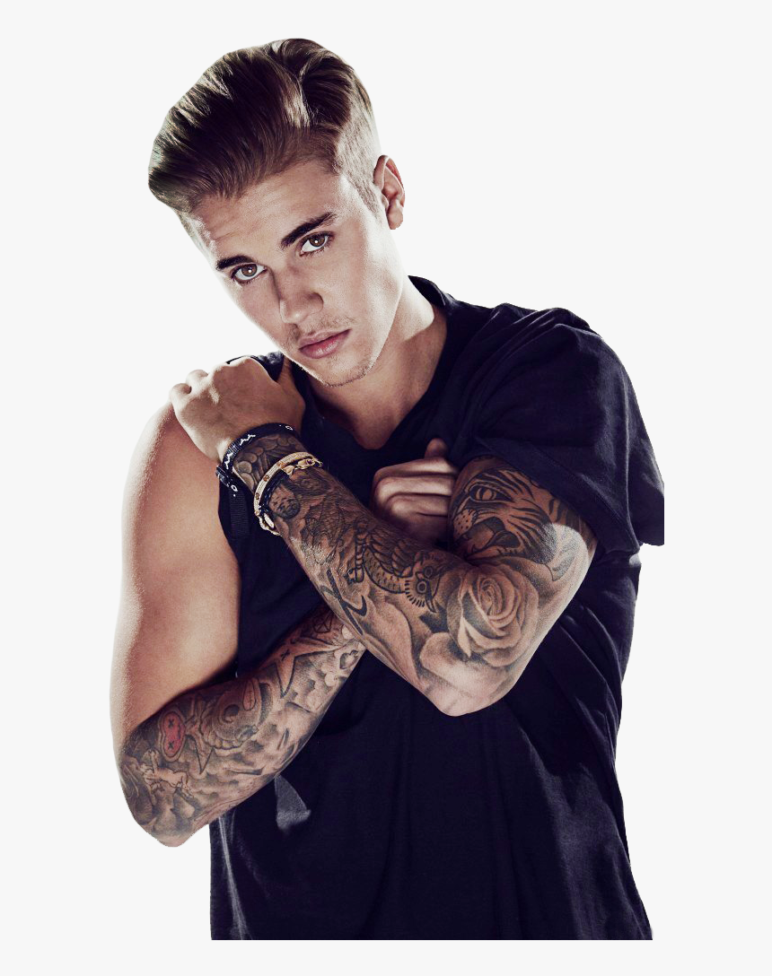 Justin Bieber, Justin, And Bieber Image - Justin Bieber Tattoo Arm, HD Png Download, Free Download