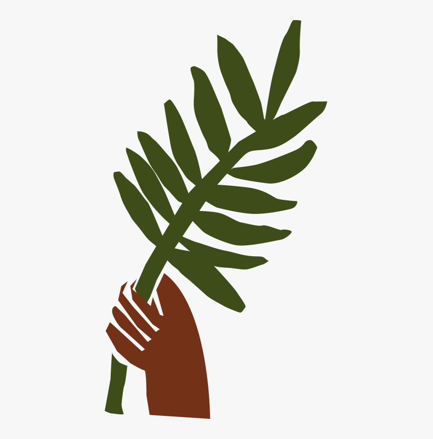 Palm Leaf Clip Art Free Palm Sunday Clip- - Palm Sunday Clip Art, HD Png Download, Free Download