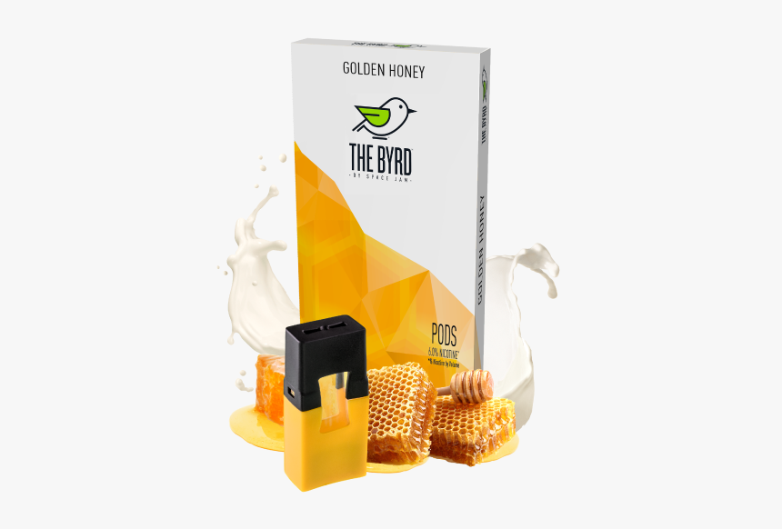 Golden Honey Flavor - Byrd Pods, HD Png Download, Free Download