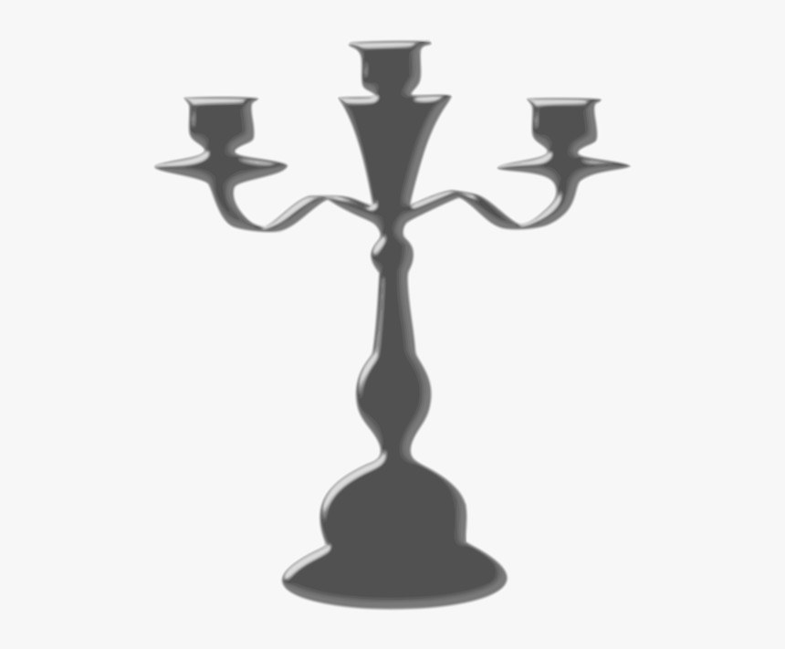 Light Fixture,lighting,black And White - Candelabra Clip Art, HD Png Download, Free Download