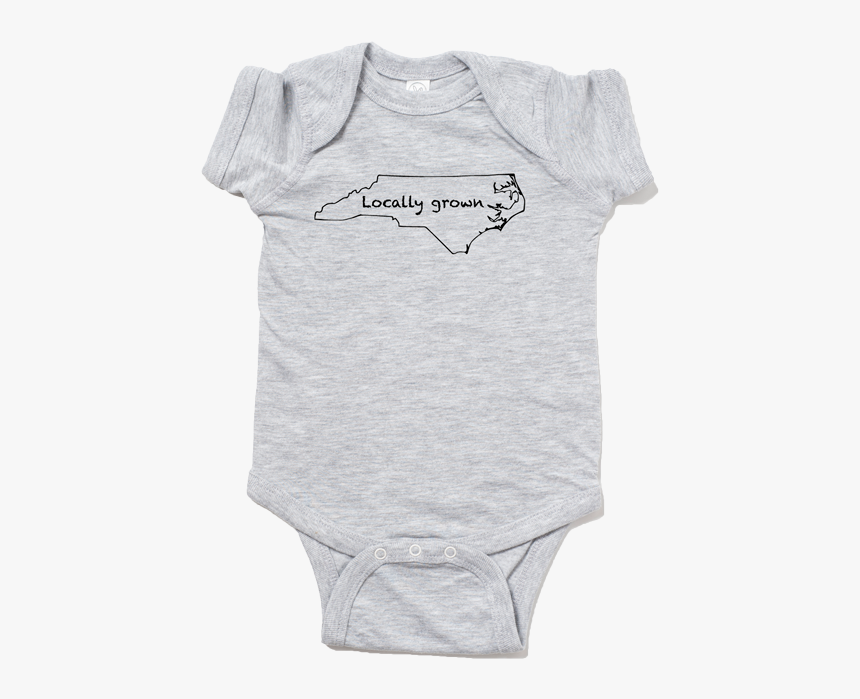 North Carolina Baby Onesie - Outline Of North Carolina, HD Png Download, Free Download