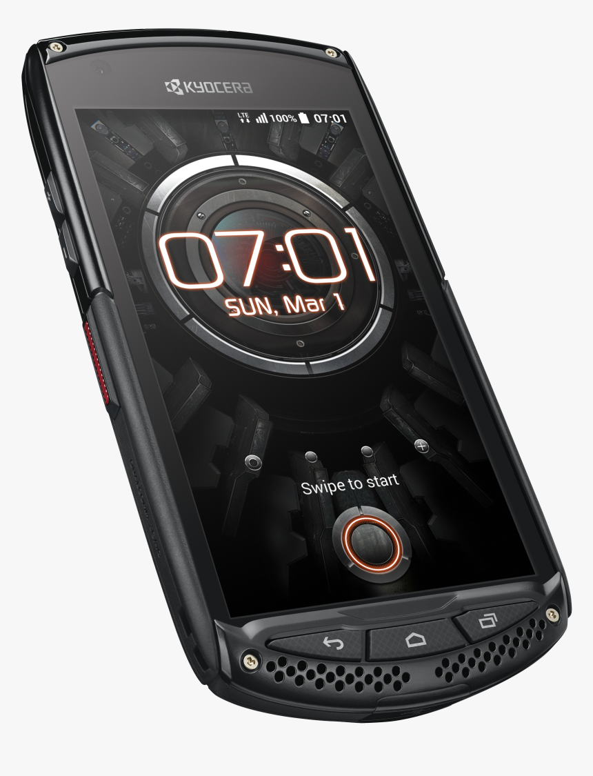 Transparent Flip Phone Png - Kyocera Smartphone Rugged, Png Download, Free Download