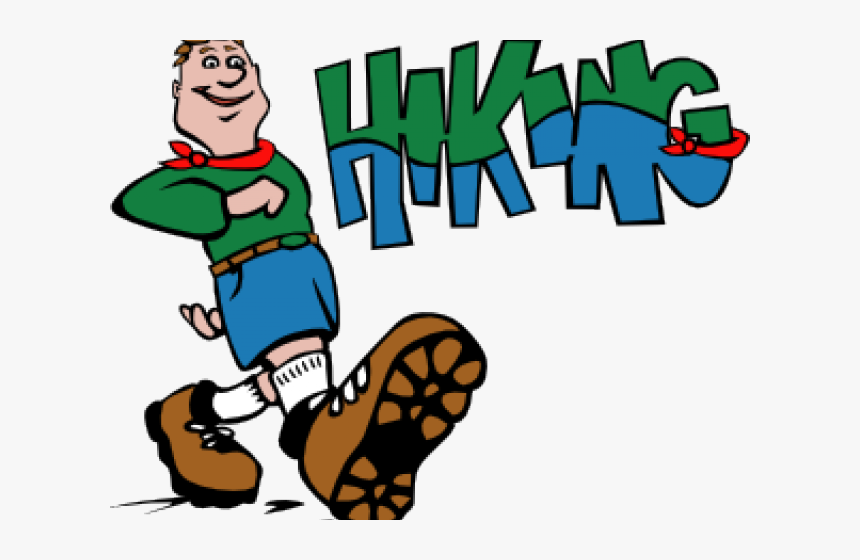 Hiking Clipart Cartoon - Hiking Clip Art Free, HD Png Download, Free Download