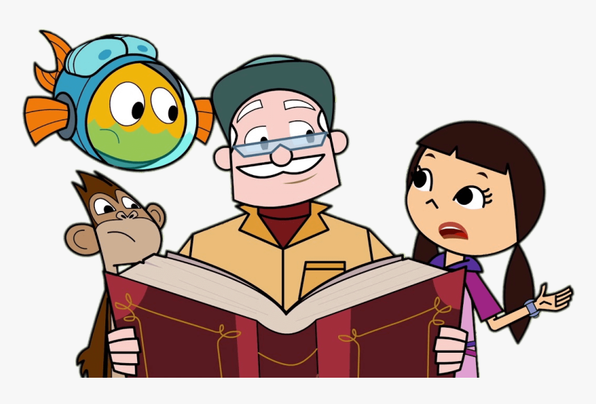 Fishtronaut Character Dr - Cartoon, HD Png Download, Free Download