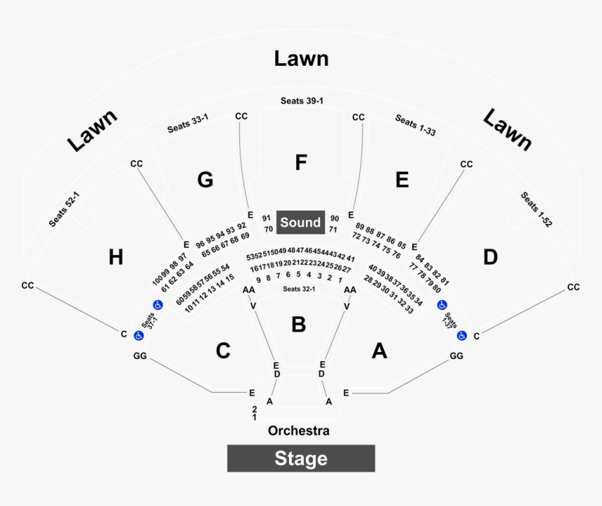 Ruoff Home Mortgage Music Center Seating Chart, HD Png Download, Free Download