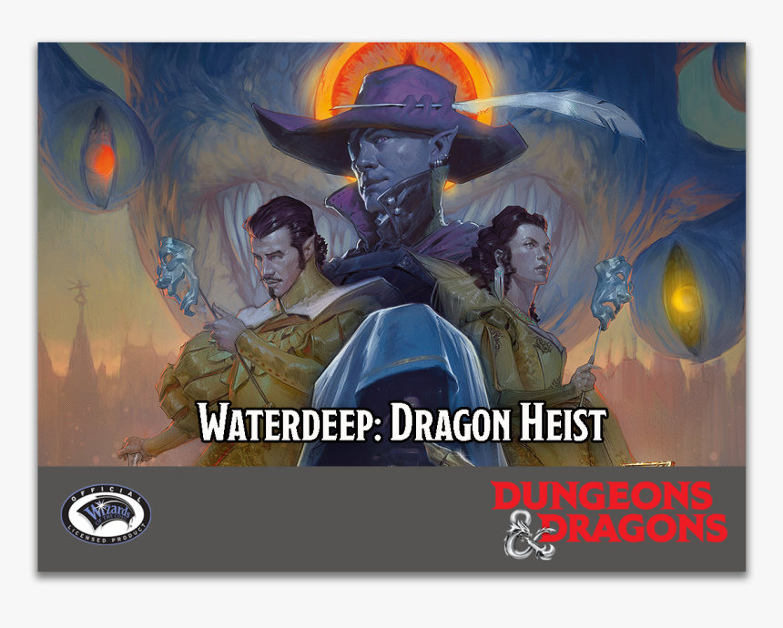 Dungeons & Dragons Sounds To The Max - Dungeons And Dragons Waterdeep Dragon Heist, HD Png Download, Free Download