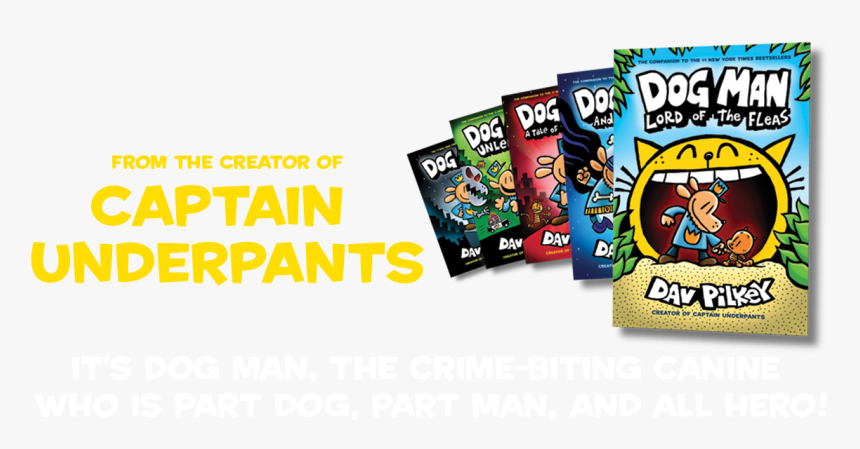 Dog Man Series In Order, HD Png Download, Free Download