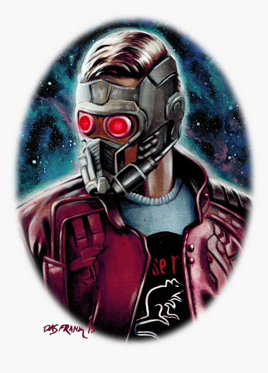 Image Of Burt Macklin, Starlord T-shirt - Illustration, HD Png Download, Free Download