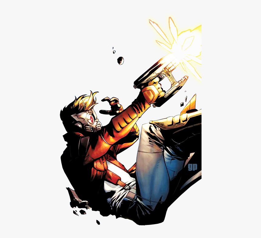 Image - Star Lord Comic Artwork, HD Png Download, Free Download