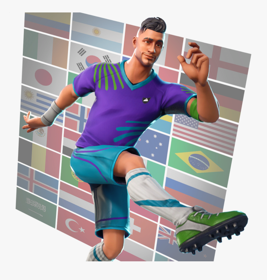 Fortnite Battle Royale Character Png - Midfield Maestro Fortnite Png, Transparent Png, Free Download