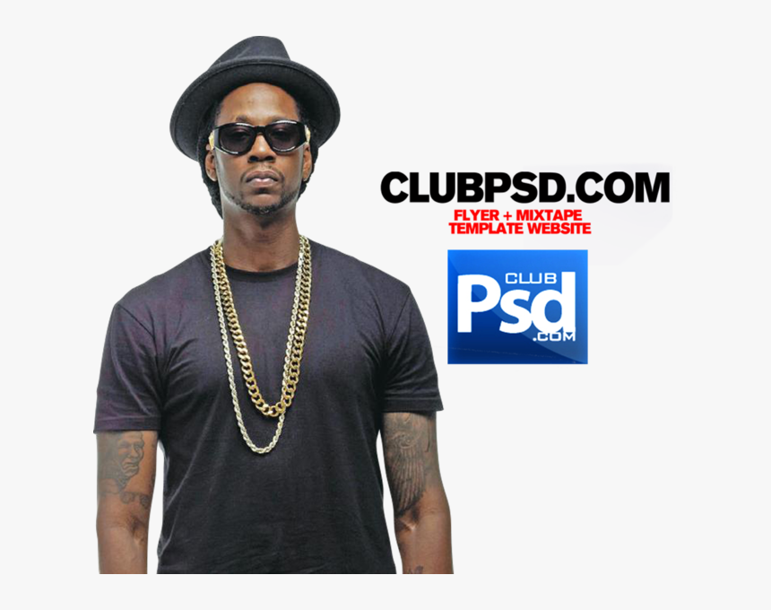 2 Chainz Black And White, HD Png Download, Free Download