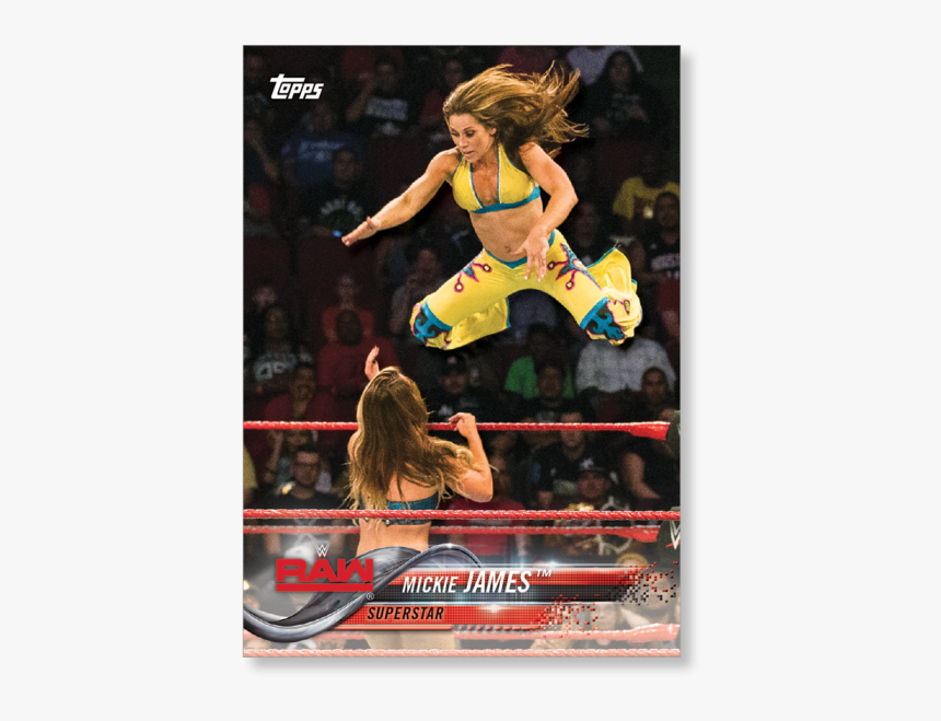 2018 Topps Wwe Mickie James Base Poster - Magento Product Placeholder, HD Png Download, Free Download