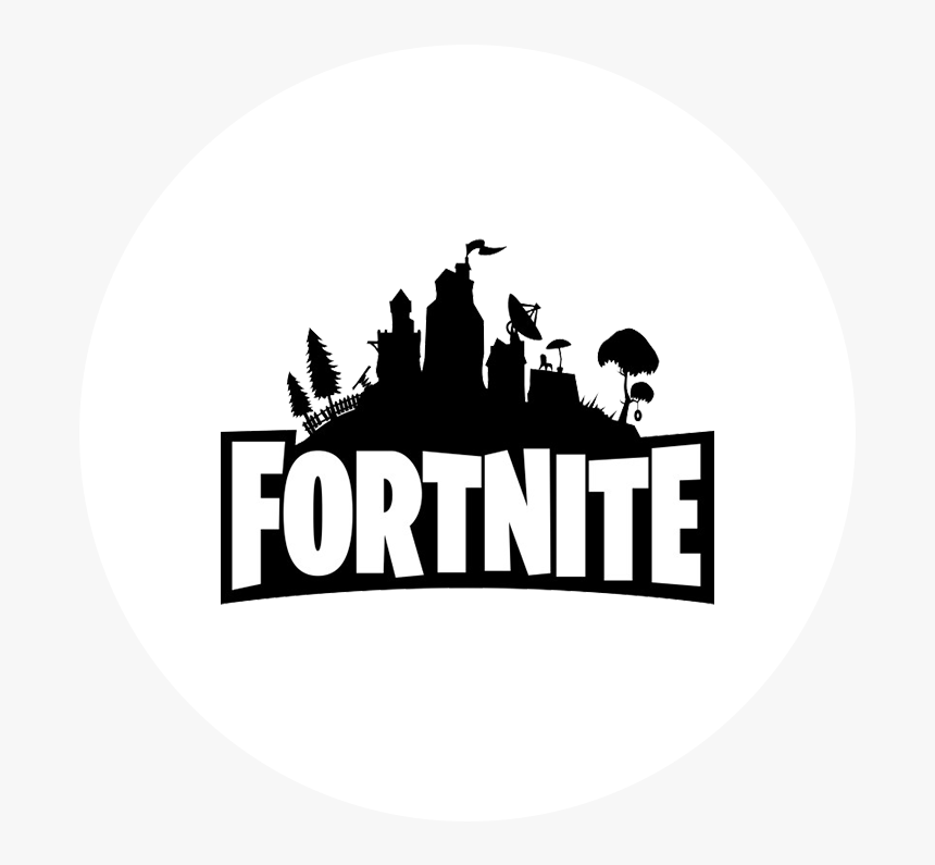 Transparent Fortnite Bus Png - Silhouette, Png Download, Free Download