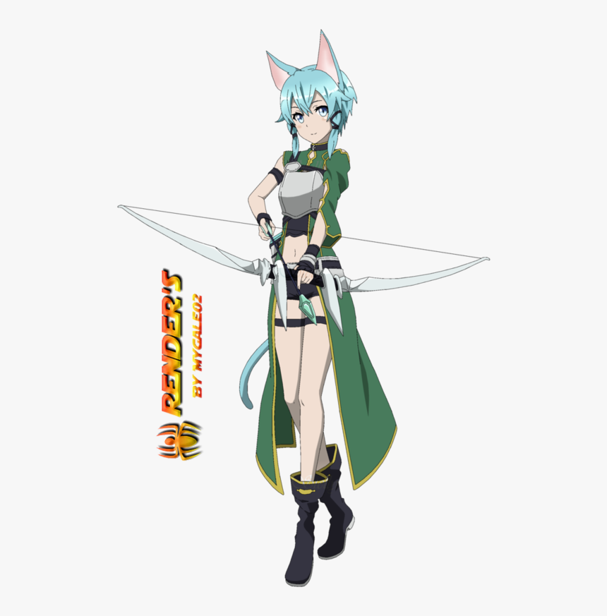 Tube - Sword Art Online Sinon Png, Transparent Png, Free Download