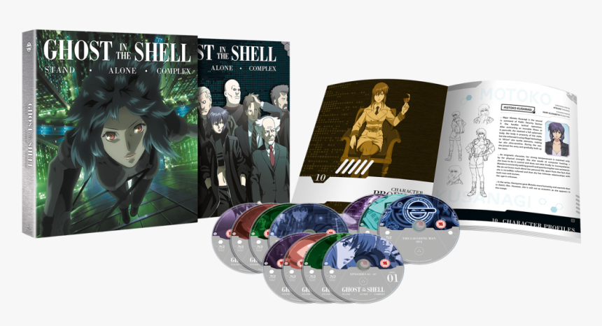 Ghost In The Shell - Ghost In The Shell Stand Alone Complex Complete Series, HD Png Download, Free Download