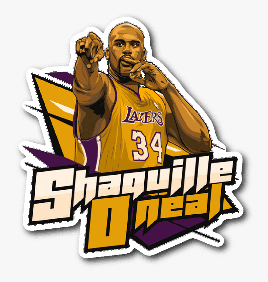 Shaquille O Neal Sticker, HD Png Download, Free Download