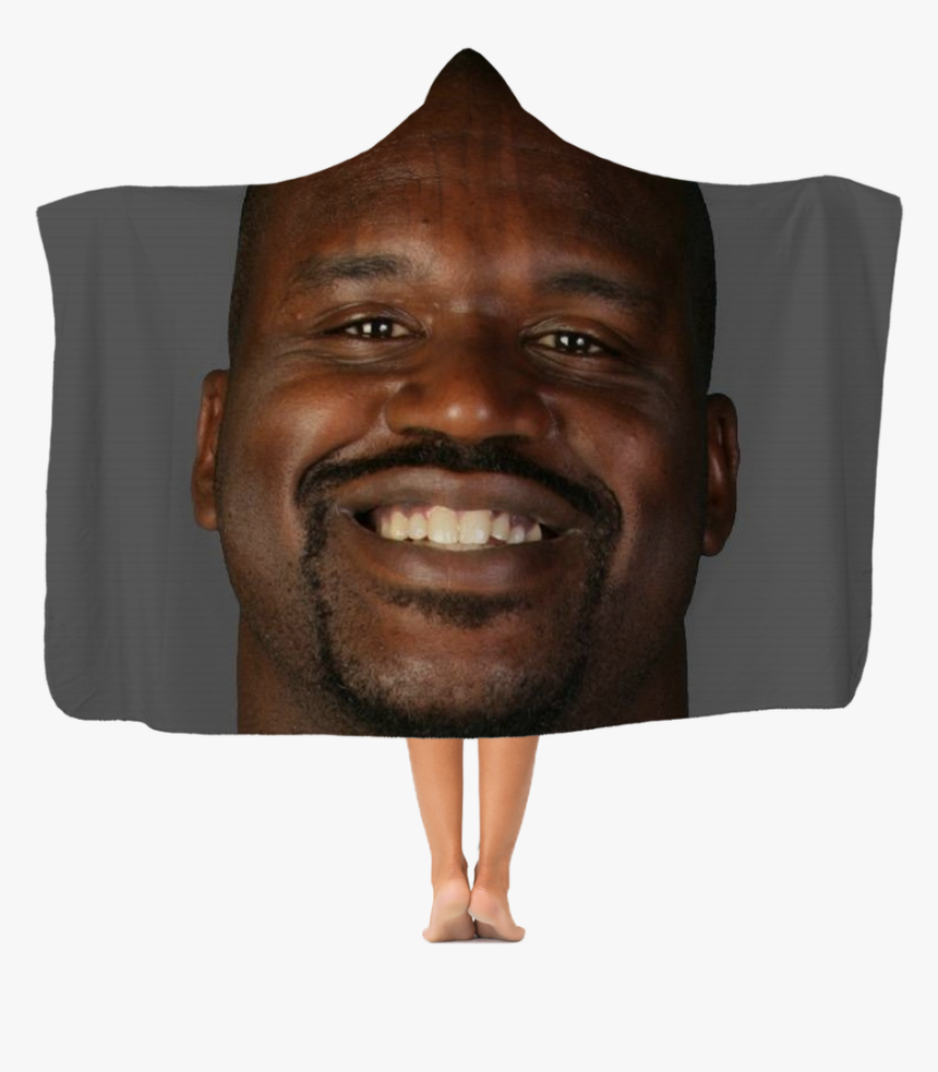 Shaquille O"neal Classic Adult Hooded Blanket"
 Class= - Blanket, HD Png Download, Free Download