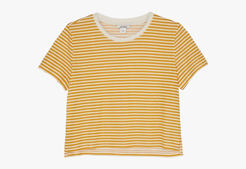 Striped Shirt Crop Top, HD Png Download, Free Download