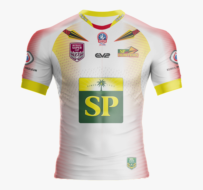 2019 Sp Png Hunters Replica Home Jersey - Papua New Guinea Hunters, Transparent Png, Free Download