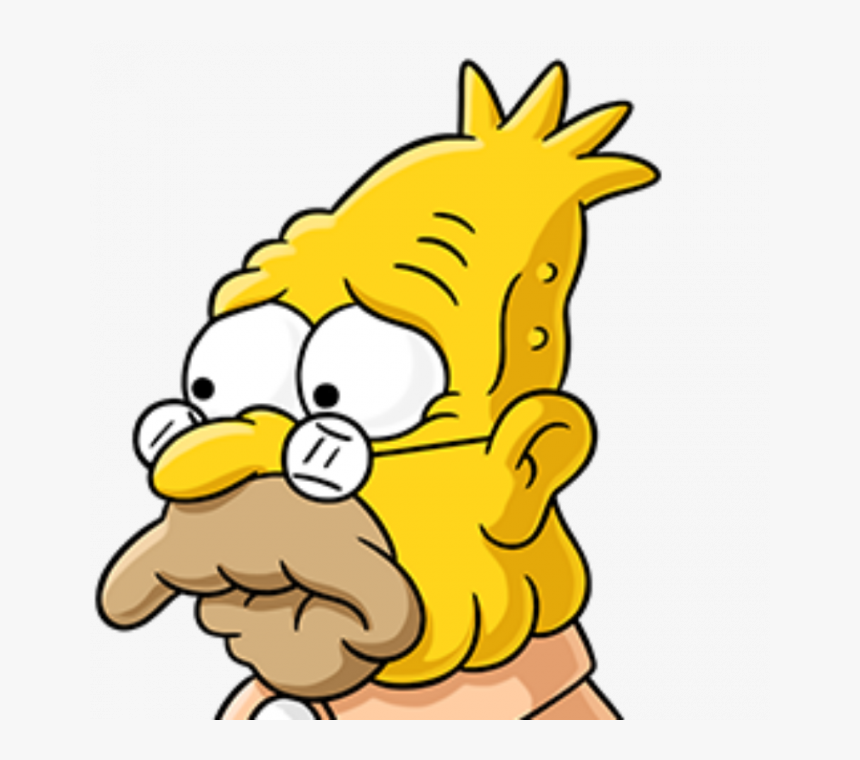 Grandpa Clipart Grampa - Grampa Simpson, HD Png Download, Free Download