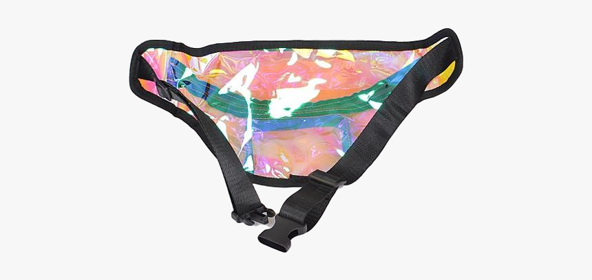 Clear Holographic Transparent Fanny Pack - Clear Iridescent Custom Fanny Pack, HD Png Download, Free Download