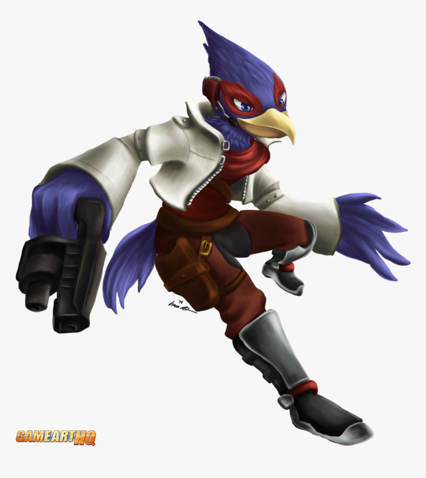 Falco Lombardi Star Fox Game Art Hq Nintendo Challenge, HD Png Download, Free Download