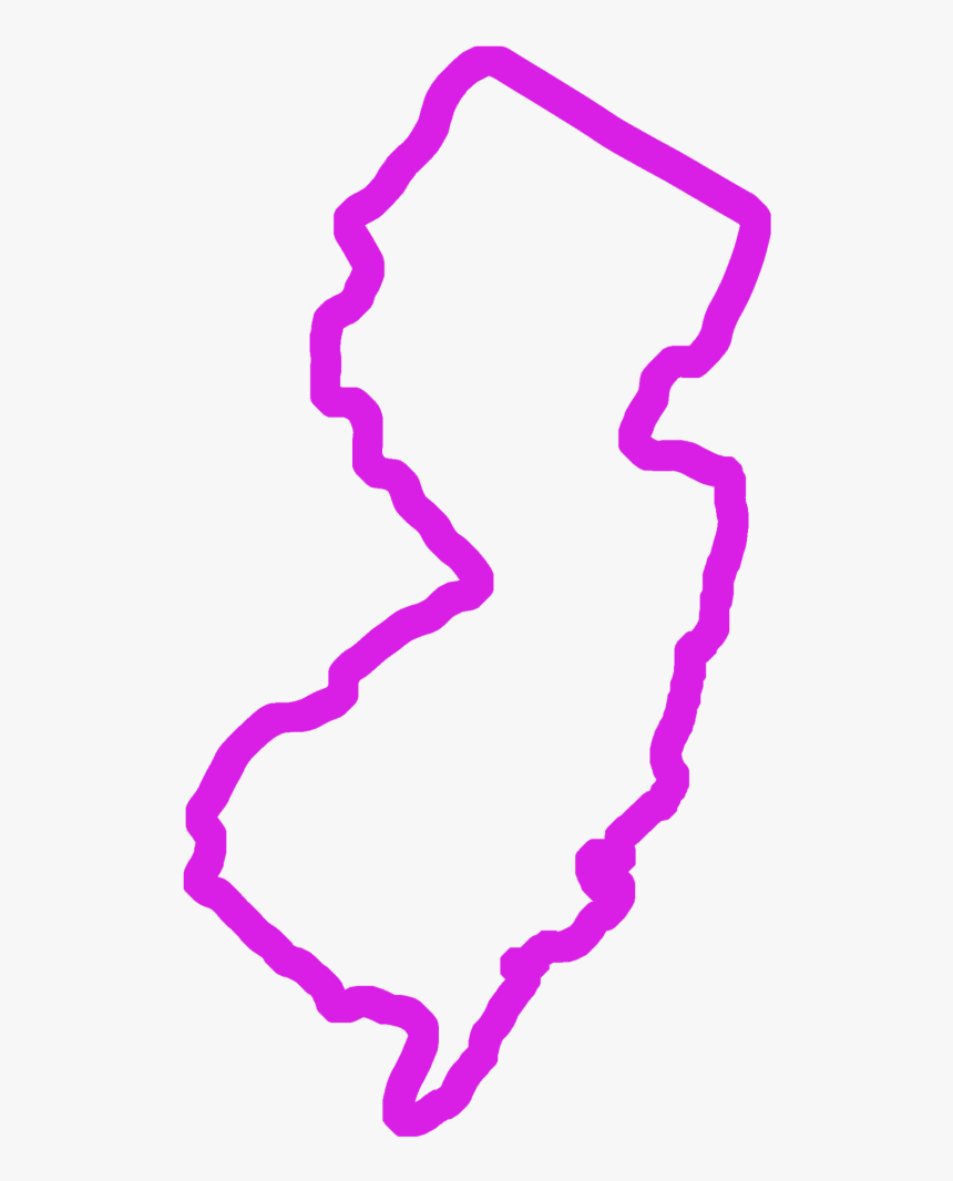 Southhampton, New Jersey - Outline Of New Jersey Colony, HD Png Download, Free Download